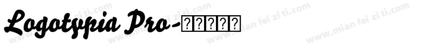 Logotypia Pro字体转换